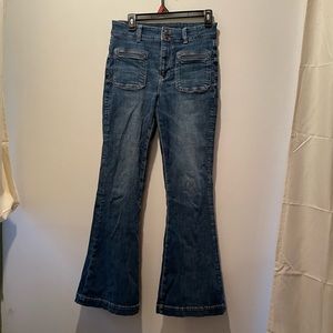American Eagle flare jeans size 8 long women’s